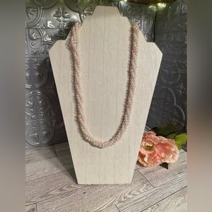 Vintage 24” Faux Pearl Necklace